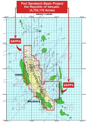 Map of Port Sandwich Basin Project